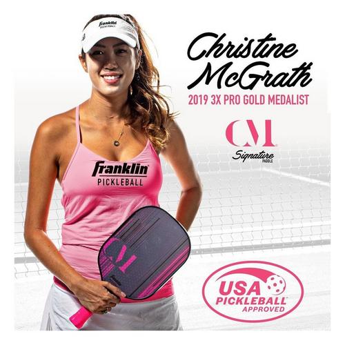 Franklin CM Signature Fiberglass Pickleball Paddle with MaxGrit - Primary Image