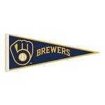 Wincraft Milwaukee Brewers 12"x30" Classic Carded Pennant - Thumbnail 2 of 2