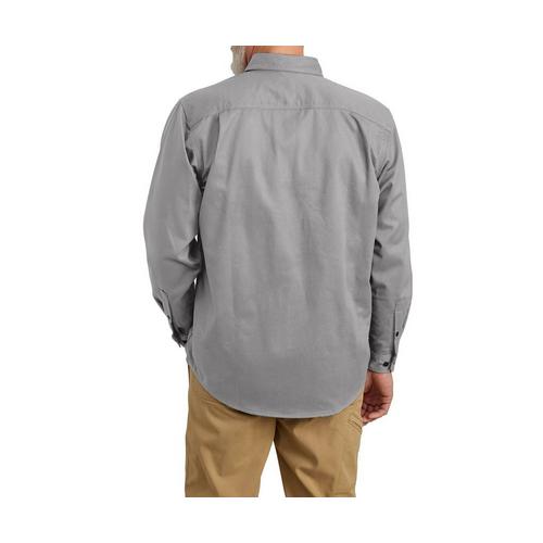 Men's Carhartt Flame-Resistant Classic Twill Long Sleeve Button Up Shirt - Primary Image