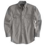 Men's Carhartt Flame-Resistant Classic Twill Long Sleeve Button Up Shirt - Thumbnail 4 of 4