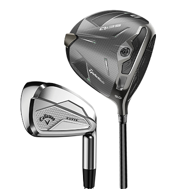 Image of golf clubs