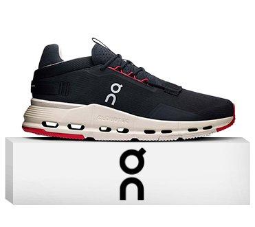 On logo and On Cloudnova 2