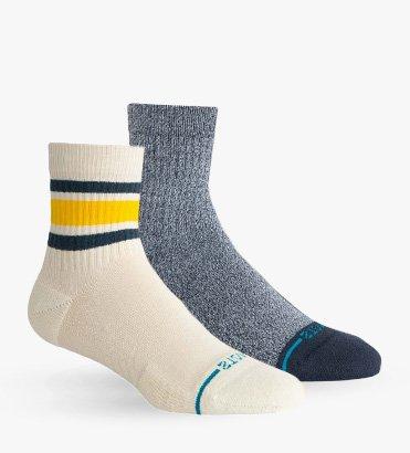 Quarter length socks