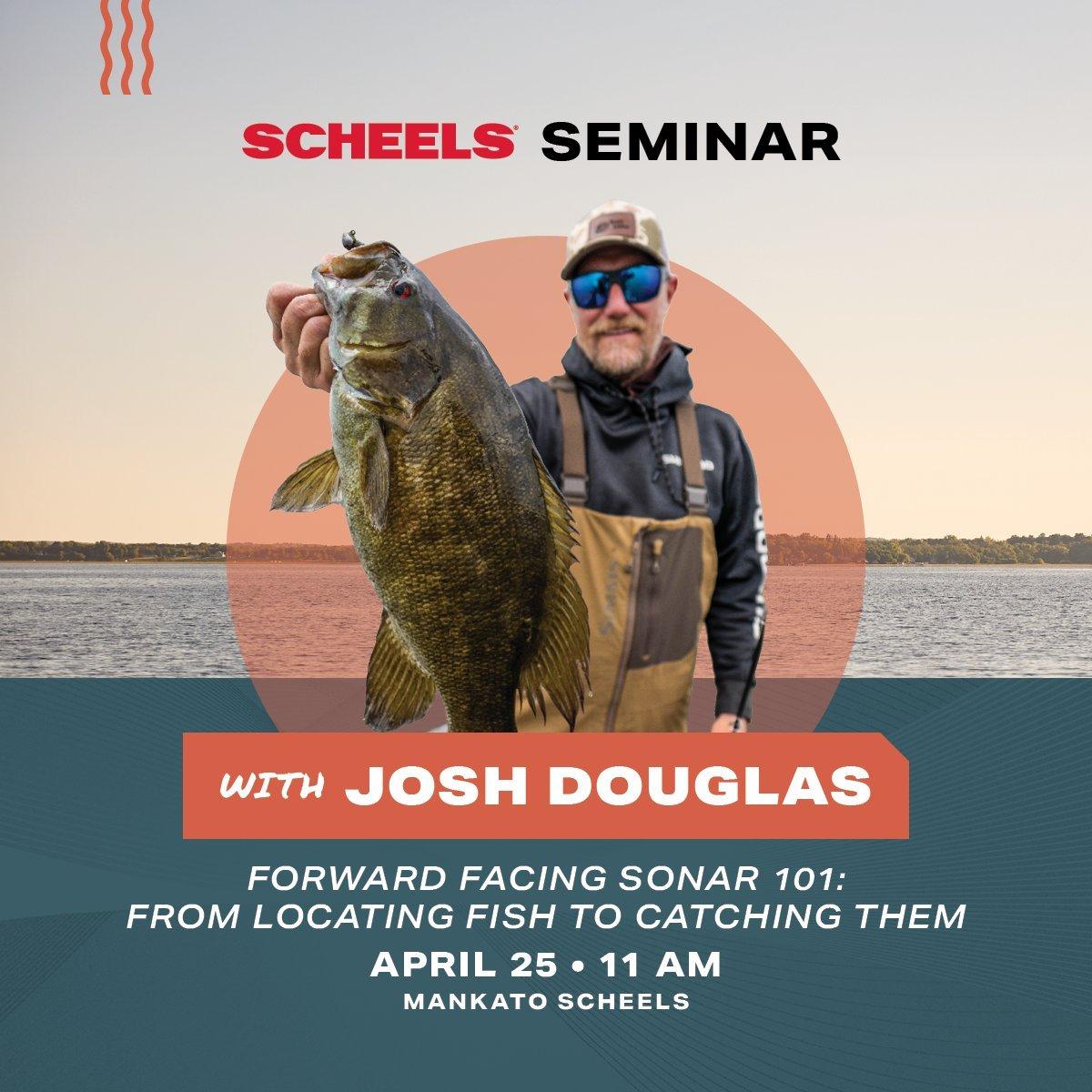 Mankato SCHEELS Josh Douglas Seminar at Fish Fest 2026