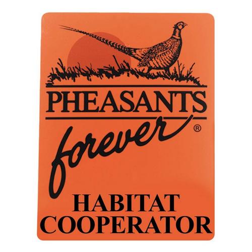 Pheasants Forever Habitat Cooperator Sign - Primary Image