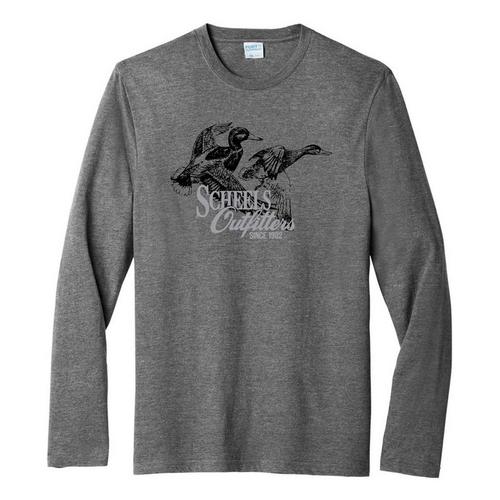 Men's Decom Scheels Duck Long Sleeve T-Shirt