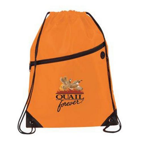 Kids' Quail Forever Drawsting Bag Backpack - Primary Image