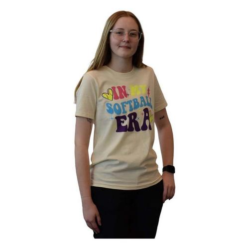 Youth Girls' A AND J SCREENING In My Era Softball T-Shirt - Primary Image