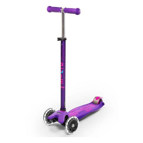 Kids' Micro Kickboard Maxi Deluxe LED Scooters