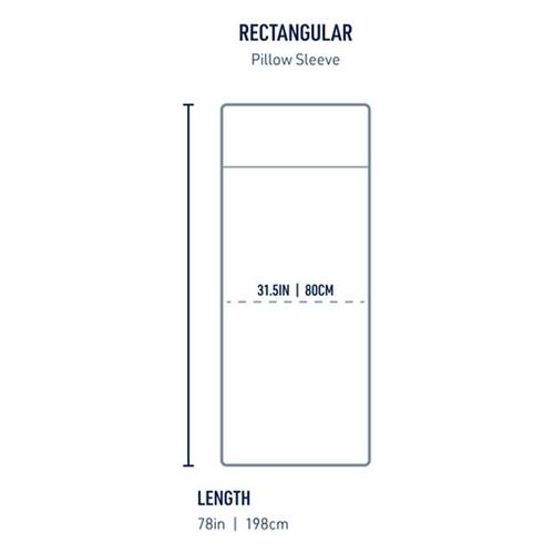 Sea To Summit Breeze Rectangular w/ Pillow Sleeve Sleeping Bag Liner - Primary Image