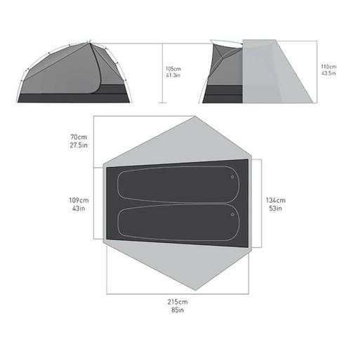 Sea To Summit Telos Freestanding 2 Person Ultralight Tent - Primary Image
