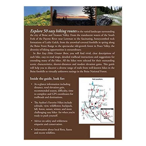 The Hiker's Guide Best Easy Hikes Greater Boise Book - Primary Image