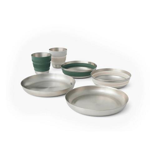 Sea To Summit Detour Stainless Steel Collapsible Dinnerware Set (6 Piece) - Primary Image