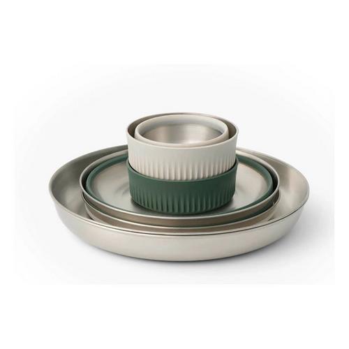 Sea To Summit Detour Stainless Steel Collapsible Dinnerware Set (6 Piece) - Primary Image