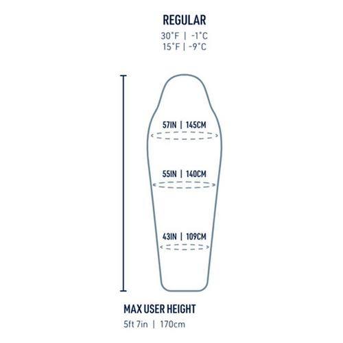 Women's Sea To Summit Ascent Down 30 Sleeping Bag - Primary Image