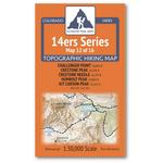 Outdoor Trail Maps Challenger, Crestone, Crestone Needle, Humboldt, Kit Carson Map - Thumbnail 1 of 2