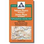 Outdoor Trail Maps Indian Peaks / James Peak Wilderness Map - Thumbnail 1 of 2