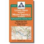 Outdoor Trail Maps Lizard Head / Mount Sneffels Wilderness Map - Thumbnail 1 of 2