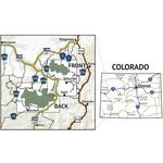 Outdoor Trail Maps Lizard Head / Mount Sneffels Wilderness Map - Thumbnail 2 of 2