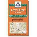 Outdoor Trail Maps Lost Creek Wilderness Map - Thumbnail 1 of 2