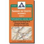 Outdoor Trail Maps Sangre de Cristo Wilderness - North Map - Thumbnail 1 of 2
