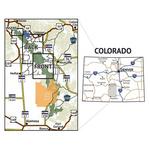 Outdoor Trail Maps Sangre de Cristo Wilderness - North Map - Thumbnail 2 of 2