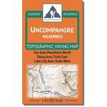 Outdoor Trail Maps Uncompahgre Wilderness Map - Thumbnail 1 of 2