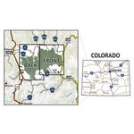 Outdoor Trail Maps Uncompahgre Wilderness Map - Thumbnail 2 of 2