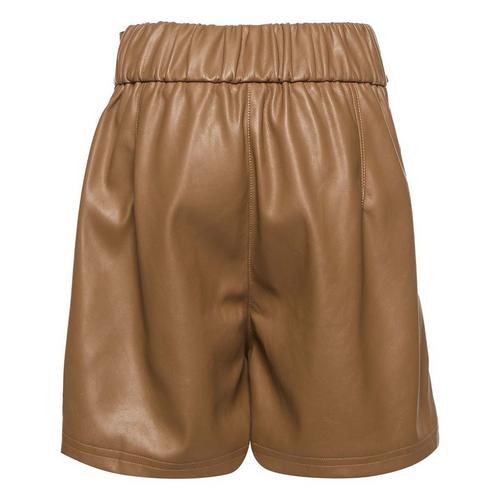 Girls' Love Daisy Pleather Belted Shorts - Primary Image