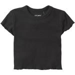 Baby Little Bipsy Ribbed Lettuce Trim T-Shirt - Thumbnail 1 of 3