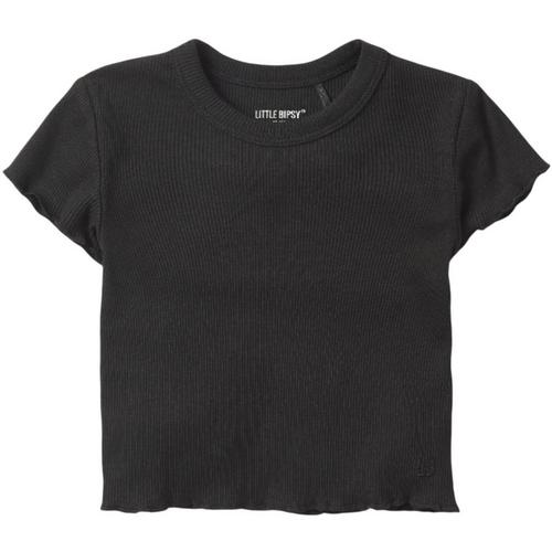 Baby Little Bipsy Ribbed Lettuce Trim T-Shirt - Primary Image