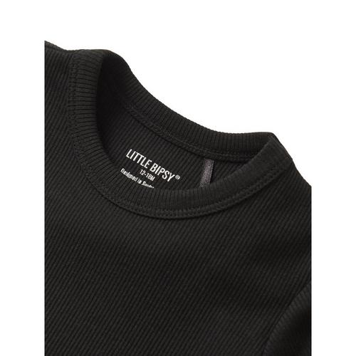 Baby Little Bipsy Ribbed Lettuce Trim T-Shirt - Primary Image