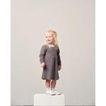 Baby Girls' Little Bipsy Rib Long Sleeve Dress - Thumbnail 2 of 2