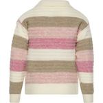Girls' Love Daisy Colorblock Stripe Pullover Sweater - Thumbnail 3 of 3