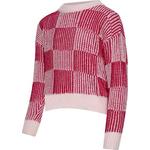 Girls' Love Daisy Checker Pullover Sweater - Thumbnail 2 of 3