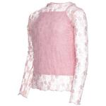 Girls' Love Daisy Lace Long Sleeve Shirt - Thumbnail 2 of 3