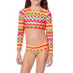 Girls' Maaji Brissa Rashguard Swim Bikini Set - Thumbnail 1 of 3