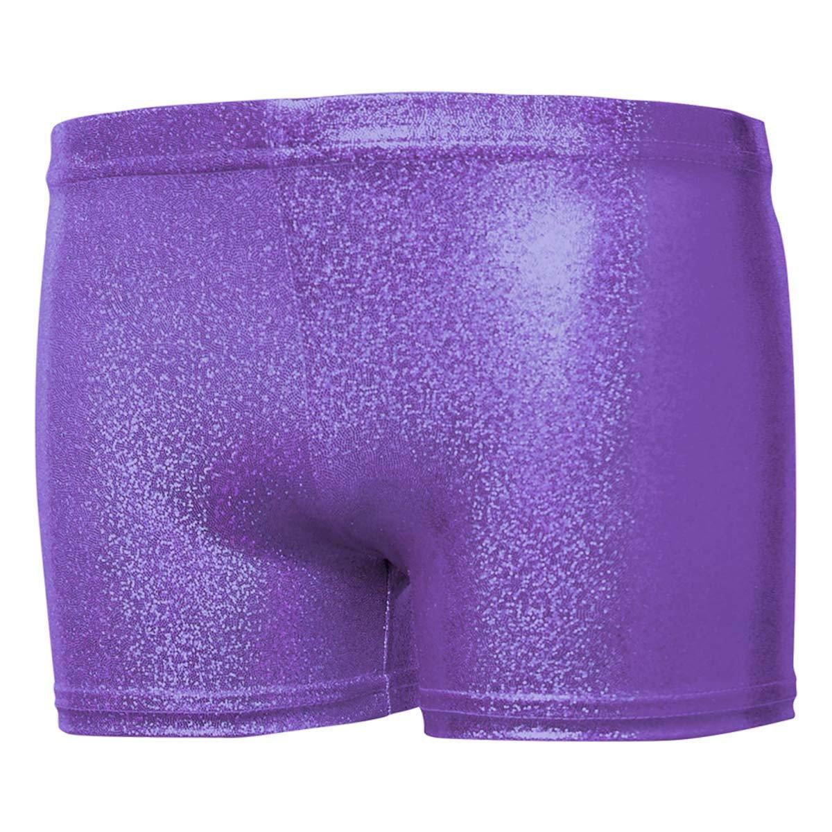 Girls' Motionwear Llc Motionwear Shine Low Rise Spandex Shorts