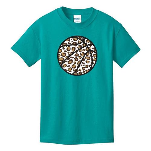 Girls' Range Basketball Cheetah T-Shirt - Primary Image