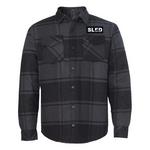 Ride Brand Snowmobile Logo Quilted Flannel Jacket - Thumbnail 1 of 2