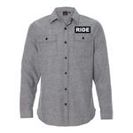 Men's Ride Brand Solid Long Sleeve Snowmobiling Button Up Shirt - Thumbnail 1 of 2