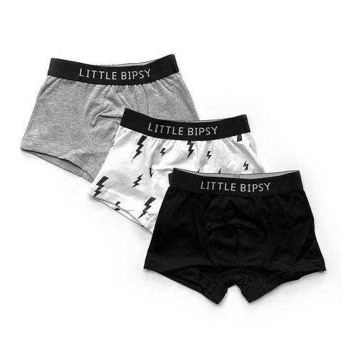 Boys' Little Bipsy Everyday Mix 3 Pack Boxer Briefs