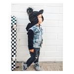 Baby Little Bipsy Classic Hooded Denim Jacket - Thumbnail 3 of 4