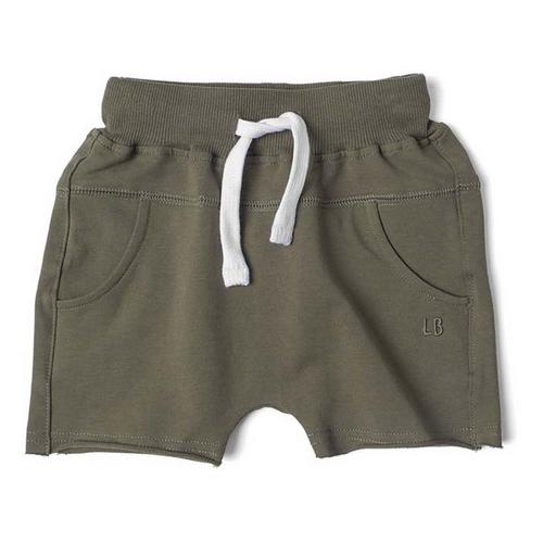 Baby Little Bipsy Raw Edge Harem Shorts - Primary Image