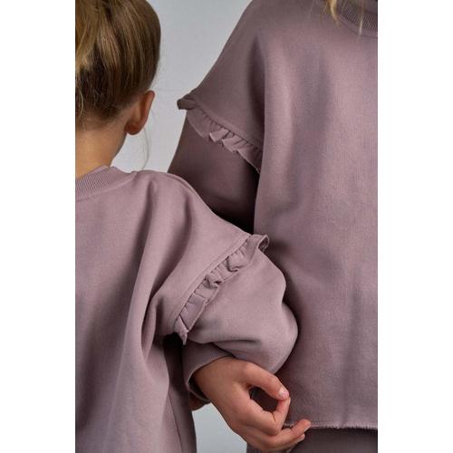 Toddler Girls' Little Bipsy Ruffle Crewneck Sweatshirt - Primary Image