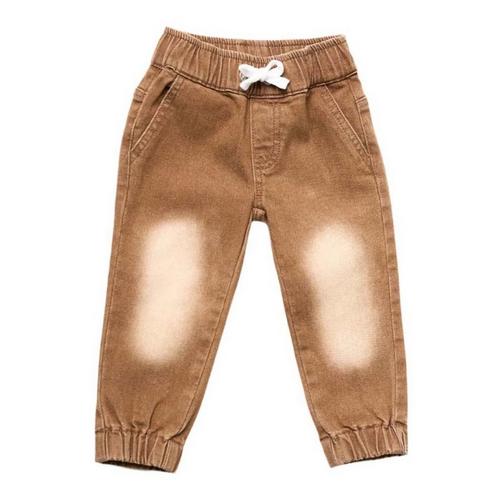 Baby Little Bipsy Imperfect Denim Joggers - Primary Image