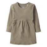 Baby Girls' Little Bipsy Ribbed Long Sleeve Dress - Thumbnail 1 of 3