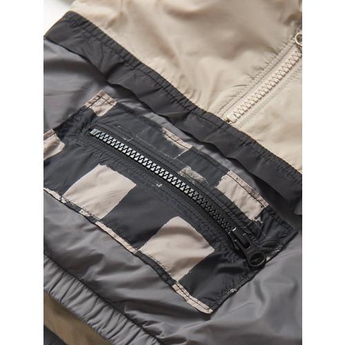 Toddler Little Bipsy Check Block Hooded Windbreaker - Primary Image