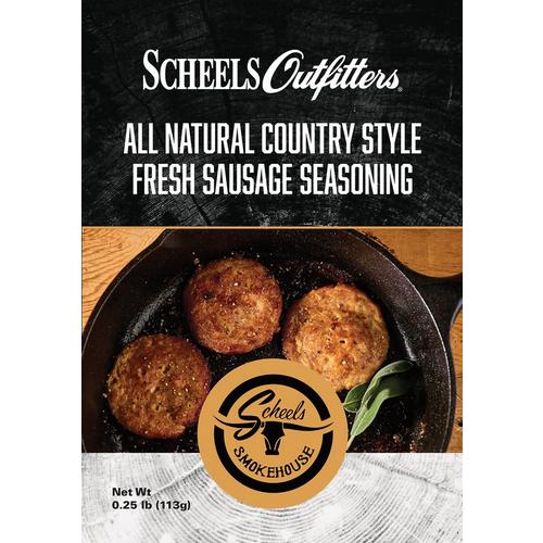 Scheels Outfitters Smokehouse All Natural Country Style Fresh Sausage Seasoning - Primary Image