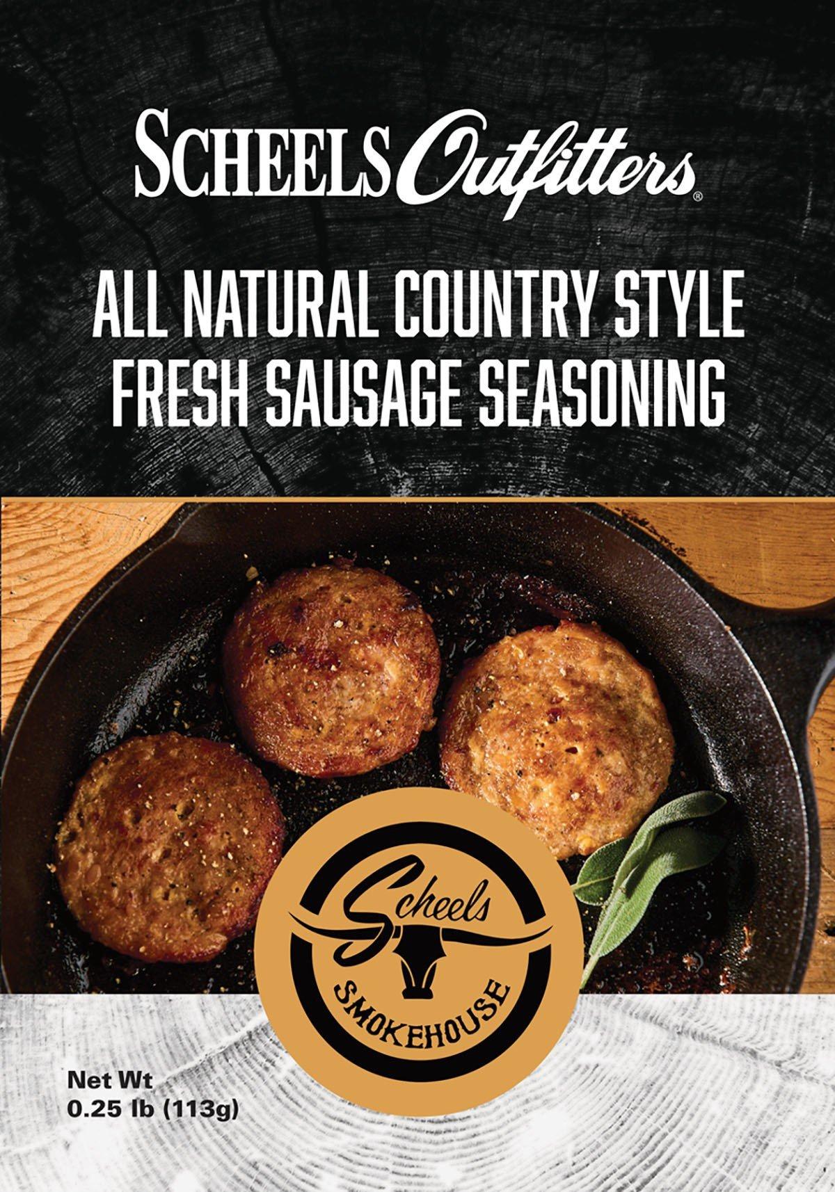 Scheels Outfitters Smokehouse All Natural Country Style Fresh Sausage Seasoning - Scheels Outfitters
